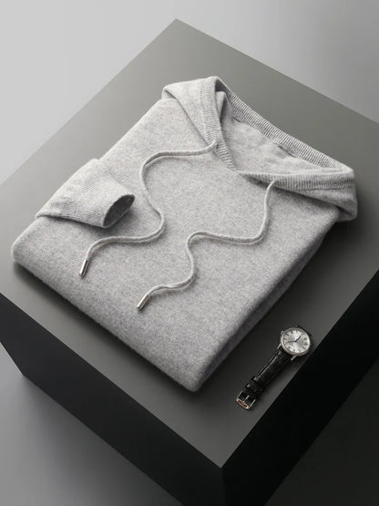 Merino Wool Hoodie For Men Premium Warmth And Everyday Comfort For Outdoor Adventurers