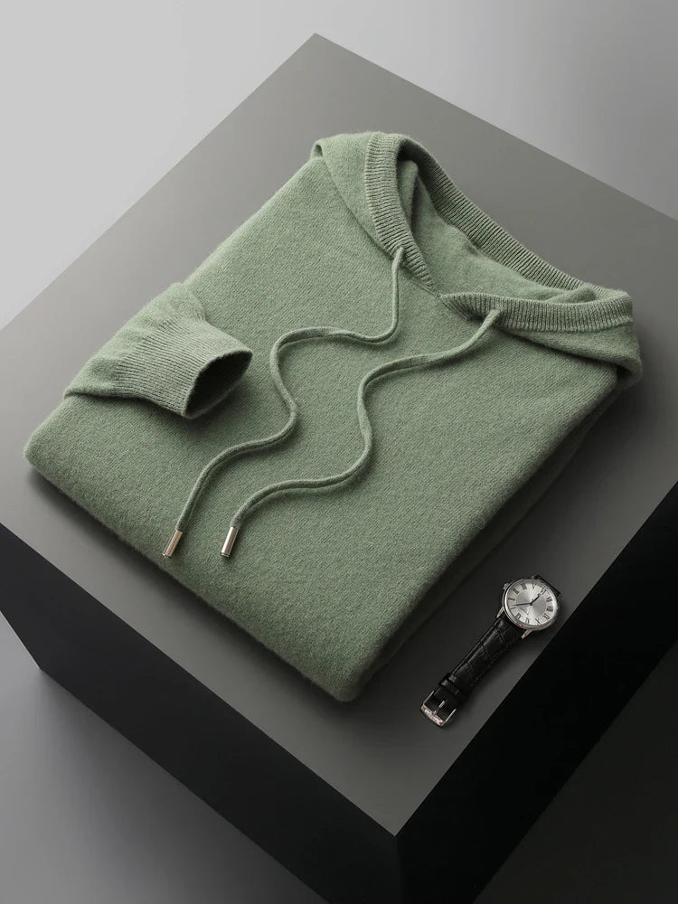 Merino Wool Hoodie For Men Premium Warmth And Everyday Comfort For Outdoor Adventurers