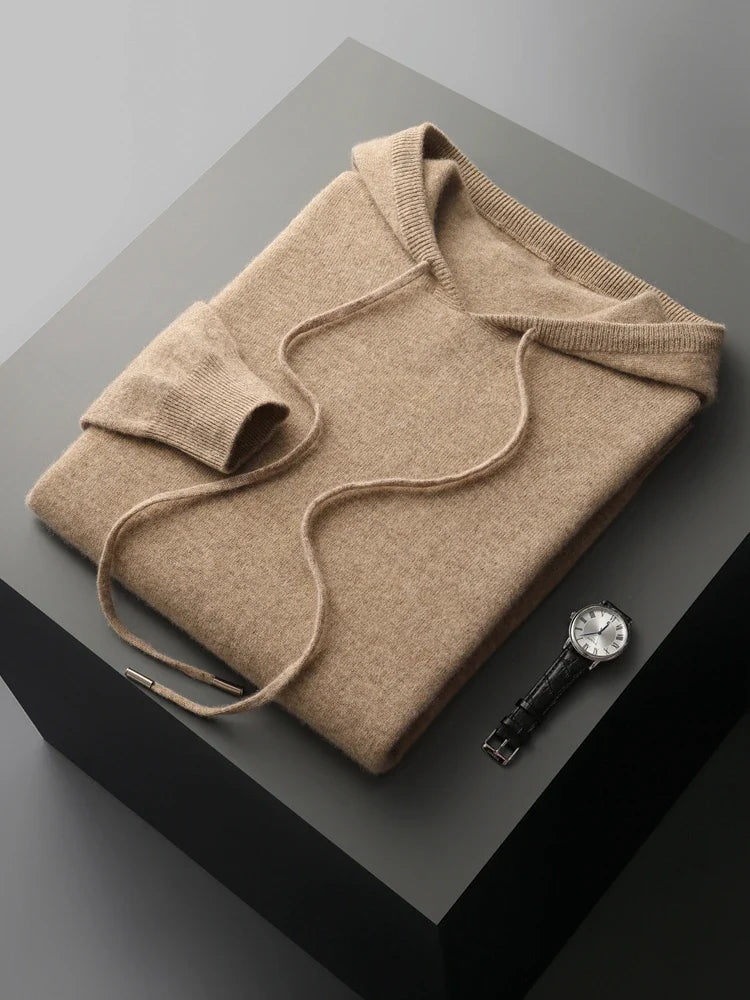 Merino Wool Hoodie For Men Premium Warmth And Everyday Comfort For Outdoor Adventurers