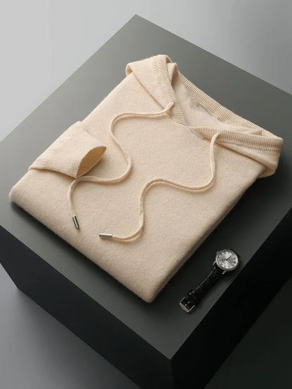 Merino Wool Hoodie For Men Premium Warmth And Everyday Comfort For Outdoor Adventurers