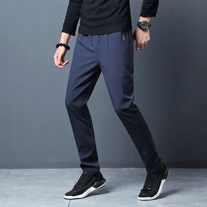 Men's Slim Fit Joggers With Elastic Waistband For All Day Comfort And Casual Wear