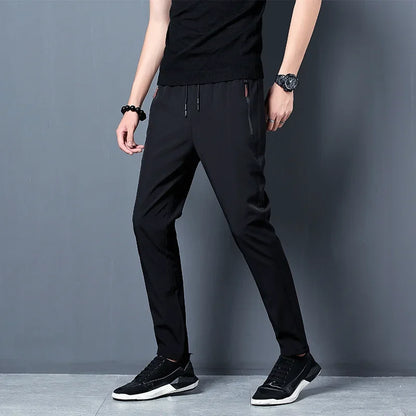 Men's Slim Fit Joggers With Elastic Waistband For All Day Comfort And Casual Wear