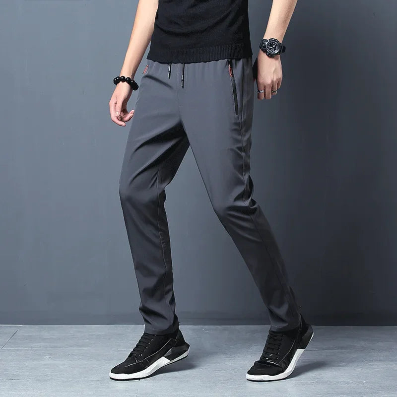 Men's Slim Fit Joggers With Elastic Waistband For All Day Comfort And Casual Wear
