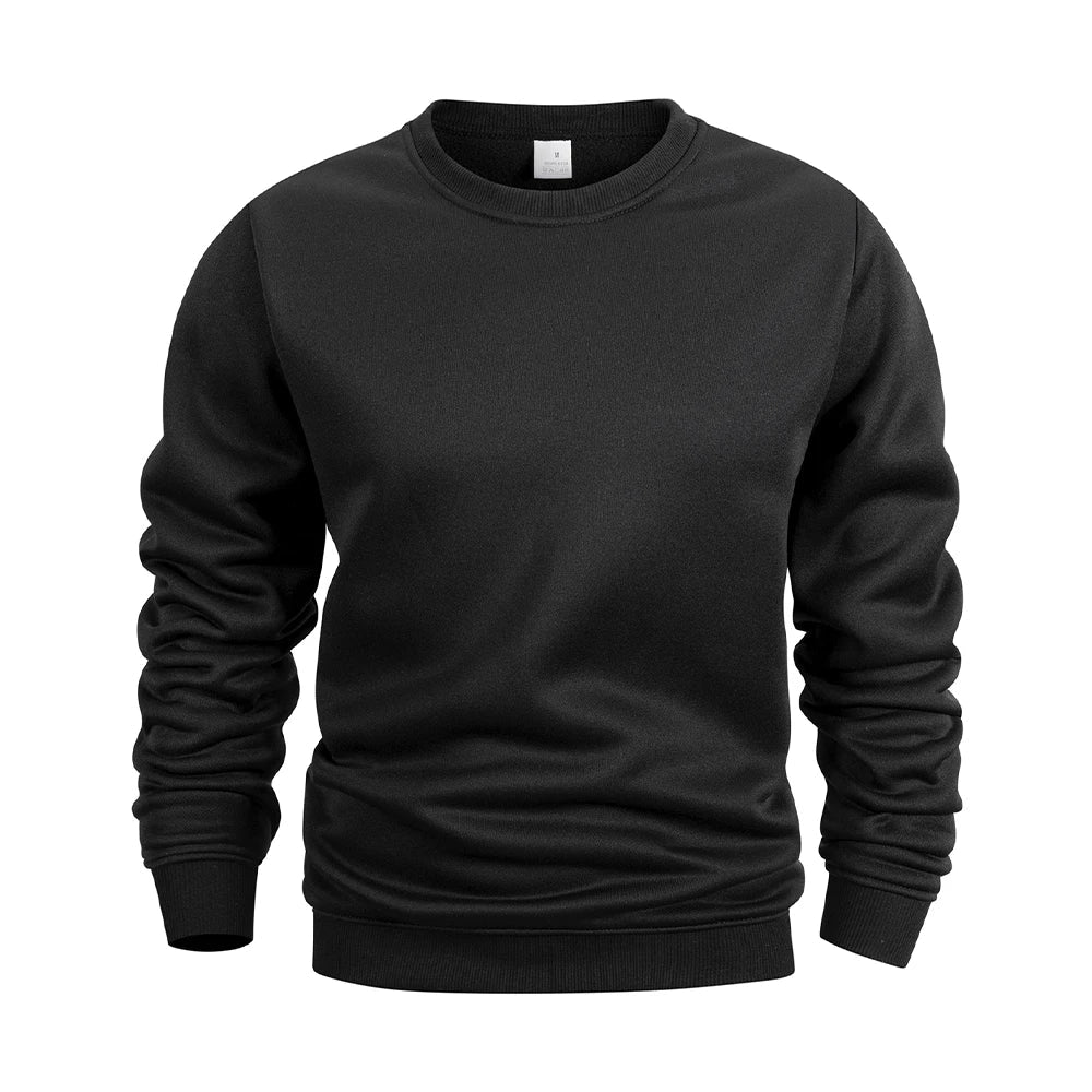 Mens Fleece Hoodie Warm Soft Fleece For Cold Days Loose Fit Comfort All Day Casual Wear