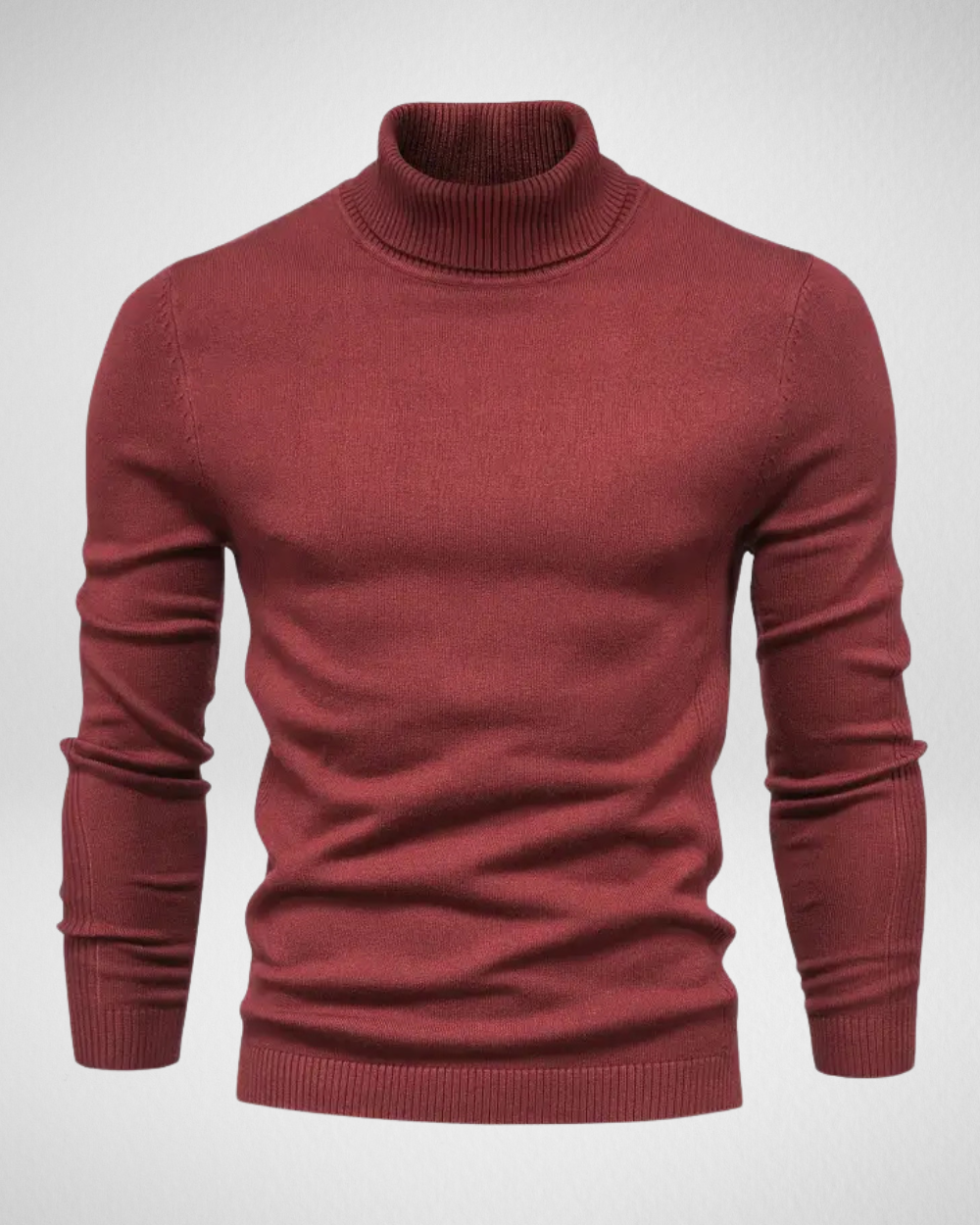 Men's Turtleneck Sweater Slim Fit Soft Knit For Stylish Men Everyday Comfort Premium Quality