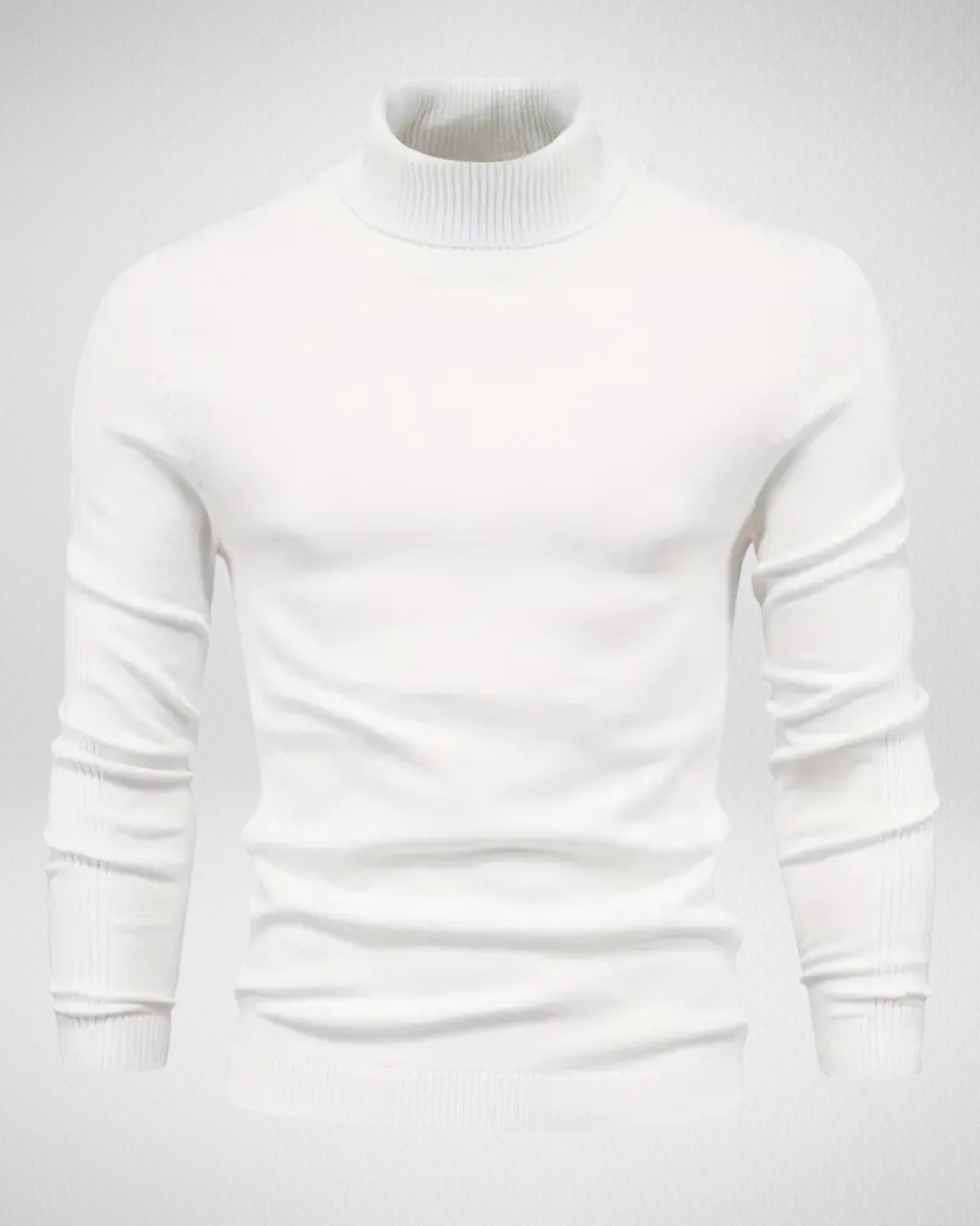 Men's Turtleneck Sweater Slim Fit Soft Knit For Stylish Men Everyday Comfort Premium Quality