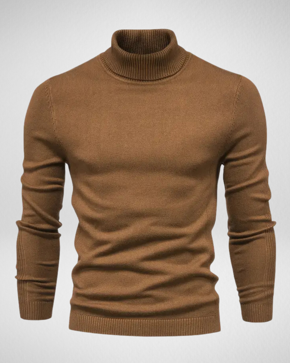Men's Turtleneck Sweater Slim Fit Soft Knit For Stylish Men Everyday Comfort Premium Quality