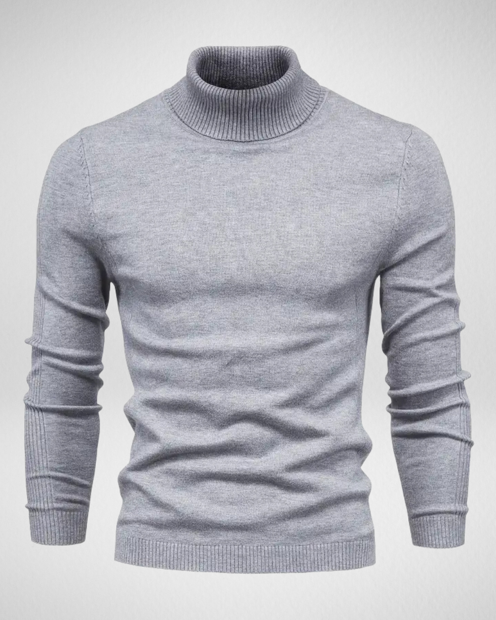 Men's Turtleneck Sweater Slim Fit Soft Knit For Stylish Men Everyday Comfort Premium Quality