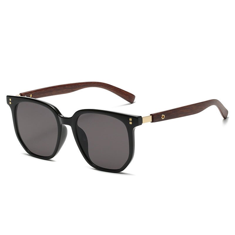 Karl Men's Wooden Sunglasses Vintage Style With UV400 Protection Lightweight Comfort