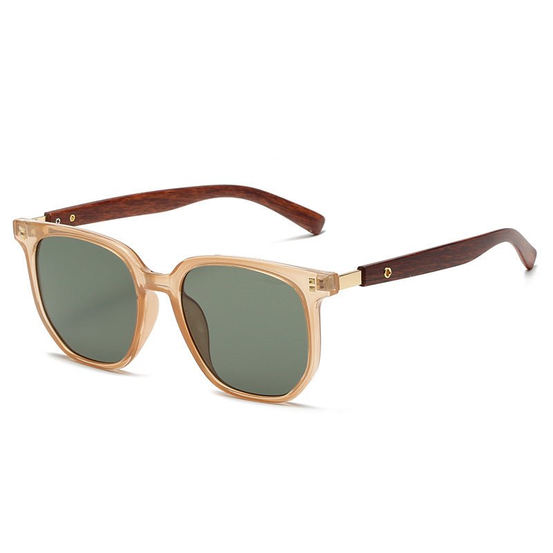 Karl Men's Wooden Sunglasses Vintage Style With UV400 Protection Lightweight Comfort