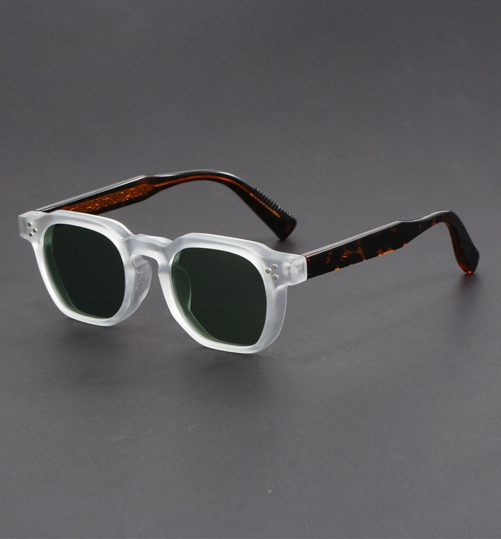 Men's Boho Retro Sunglasses With UV400 Polarized Lenses For Outdoor Lovers And Travel Enthusiasts