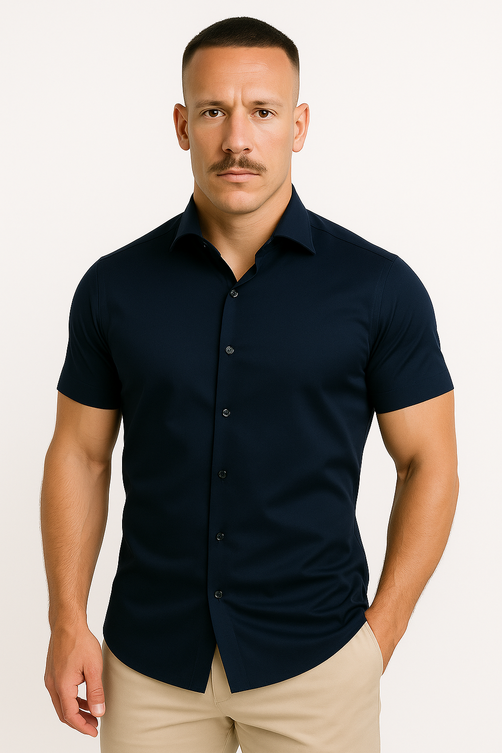 Stretch Fit Mens T Shirt With Athletic Cut For Gym And Everyday Training Comfort And Flex