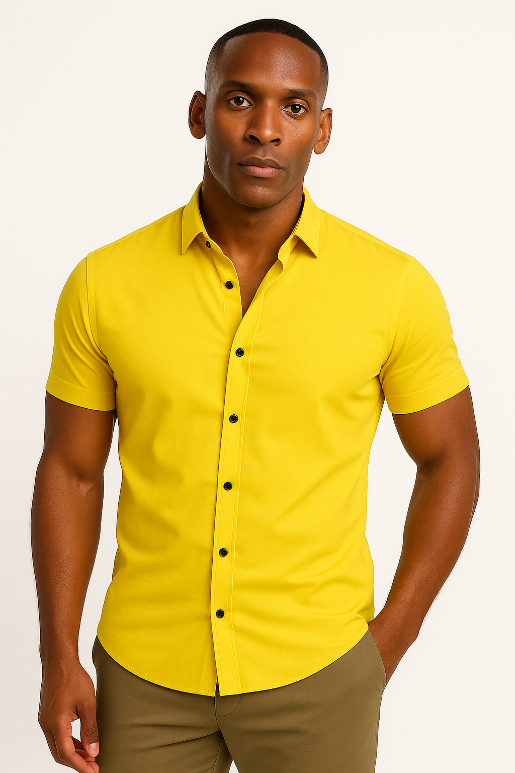 Stretch Fit Mens T Shirt With Athletic Cut For Gym And Everyday Training Comfort And Flex