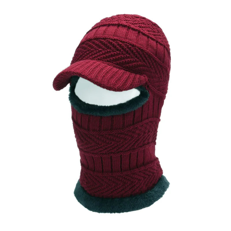 Mens Winter Hat For Cold Weather Elastic Fit For Comfort And Warmth For Outdoor Men