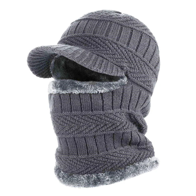 Mens Winter Hat For Cold Weather Elastic Fit For Comfort And Warmth For Outdoor Men