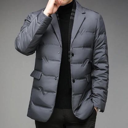Elegant business winter jacket for men