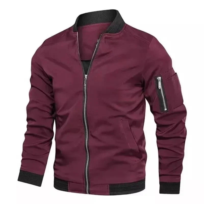 Mens Windbreaker For Autumn Lightweight Windproof Jacket For Outdoor Enthusiasts