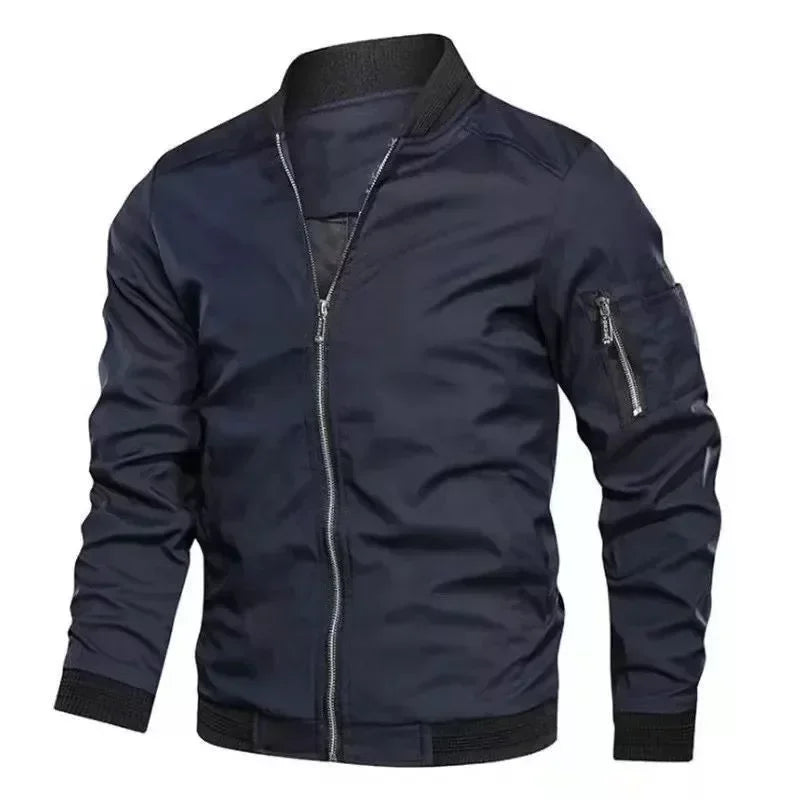 Mens Windbreaker For Autumn Lightweight Windproof Jacket For Outdoor Enthusiasts