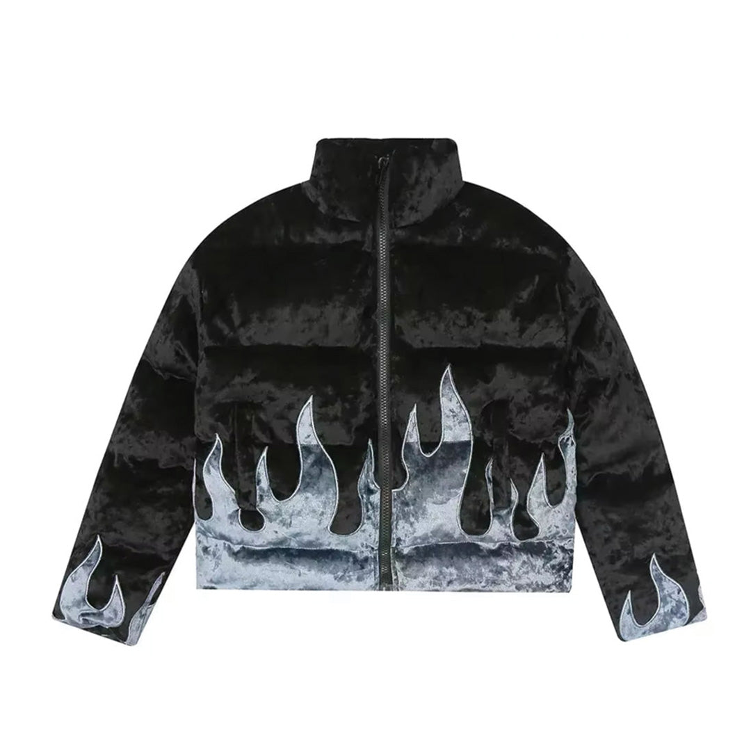 Flame Puffer Jacket