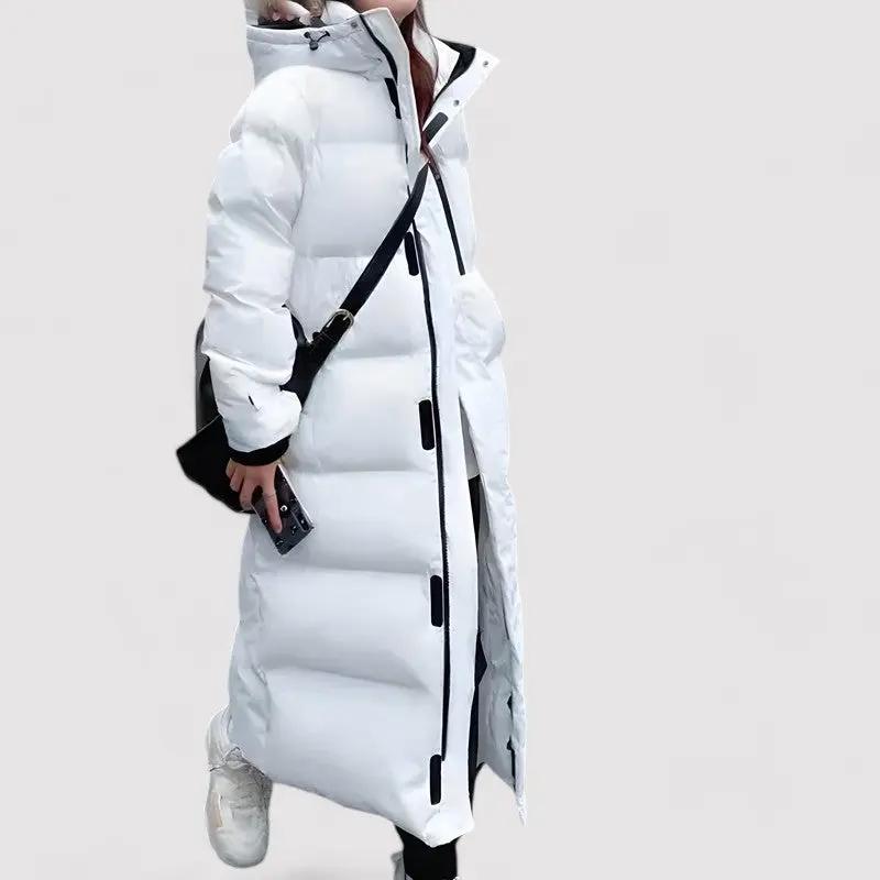 Hooded Puffer Parka Jacket for Women – Warm & Weather-Resistant