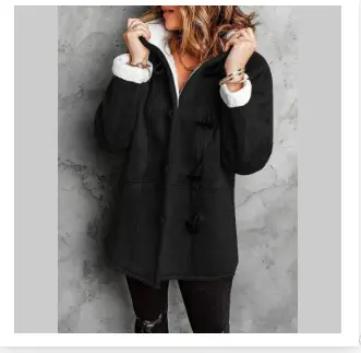 Hooded Toggle Winter Coat for Women – Cozy & Stylish Outerwear