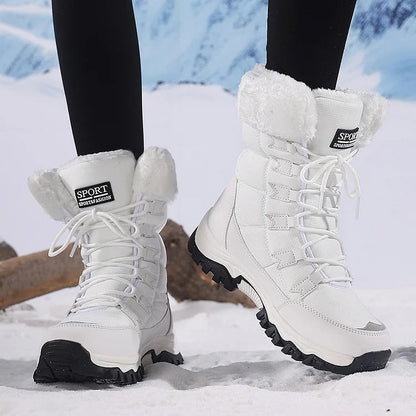Cozy Waterproof Snow Boots For Women - Warm Dry Feet With Faux Fur Lining And Stable Sole