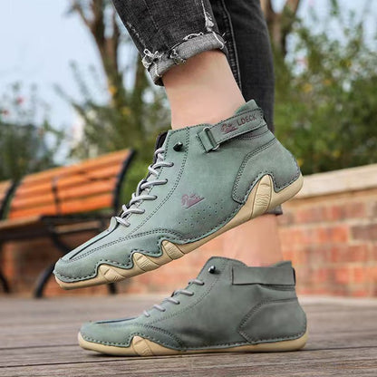 Unisex Orthopedic Leather Boots With Wide Toe Box For Natural Movement And All Day Comfort