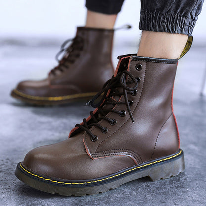 Waterproof Orthopedic Combat Boots Unisex Wide Fit For All Season Comfort And Durability