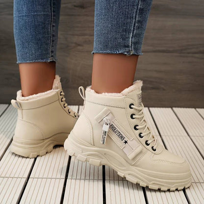 Waterproof Winter Boots For Women Warm Fleece Lined And Wide Fit For All Day Comfort