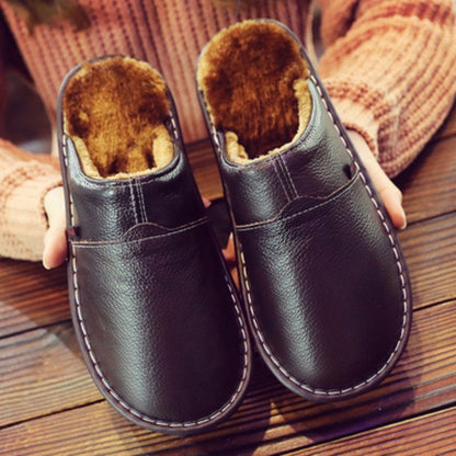 Waterproof Leather Wide Fit Slippers For All Day Comfort Warmth And Dry Feet For Wide Feet
