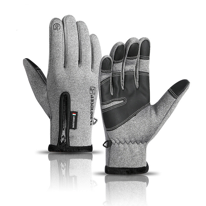 Waterproof Winter Gloves With Touchscreen Compatibility And Anti Slip Grip For Outdoor Lovers