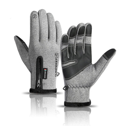 Waterproof Winter Gloves With Touchscreen Compatibility And Anti Slip Grip For Outdoor Lovers