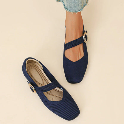Orthopedic Mary Jane Flats For Women Breathable Arch Support