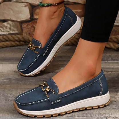 Humtto Classic Suede Loafers for Women | Orthopedic Pain Relief & Arch Support