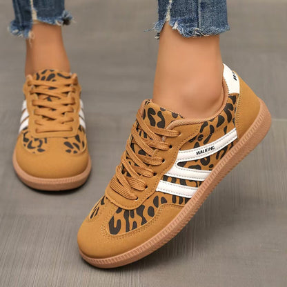 Women's Orthopedic Suede Trainers With Cushioned Footbed And Arch Support For Wide Feet