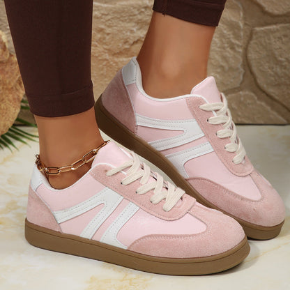 Wide Fit Orthopedic Lace Up Sneakers For Women With Built In Arch Support And Vegan Suede