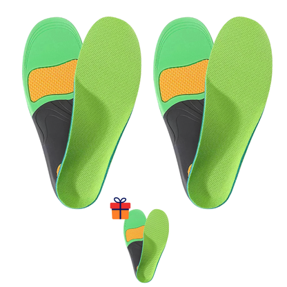 Orthotic Arch Support Insoles For Flat Feet All Day Comfort And Foot Alignment With Memory Foam