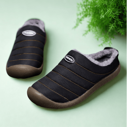 Unisex Winter Clogs Waterproof Non Slip Fleece Lined Cozy