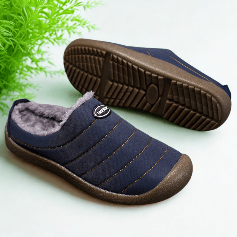 Unisex Winter Clogs Waterproof Non Slip Fleece Lined Cozy
