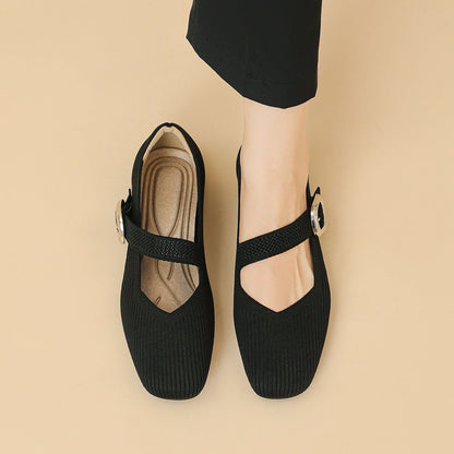 Orthopedic Mary Jane Flats For Women Breathable Arch Support