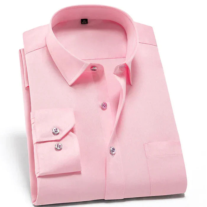 Eloura-Moda | Men's stretch wrinkle-resistant shirt