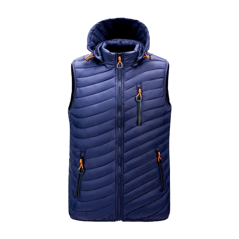 Men's Winter Down Jacket, Thermally Insulated for Cold Weather, Elegant and Versatile Outerwear