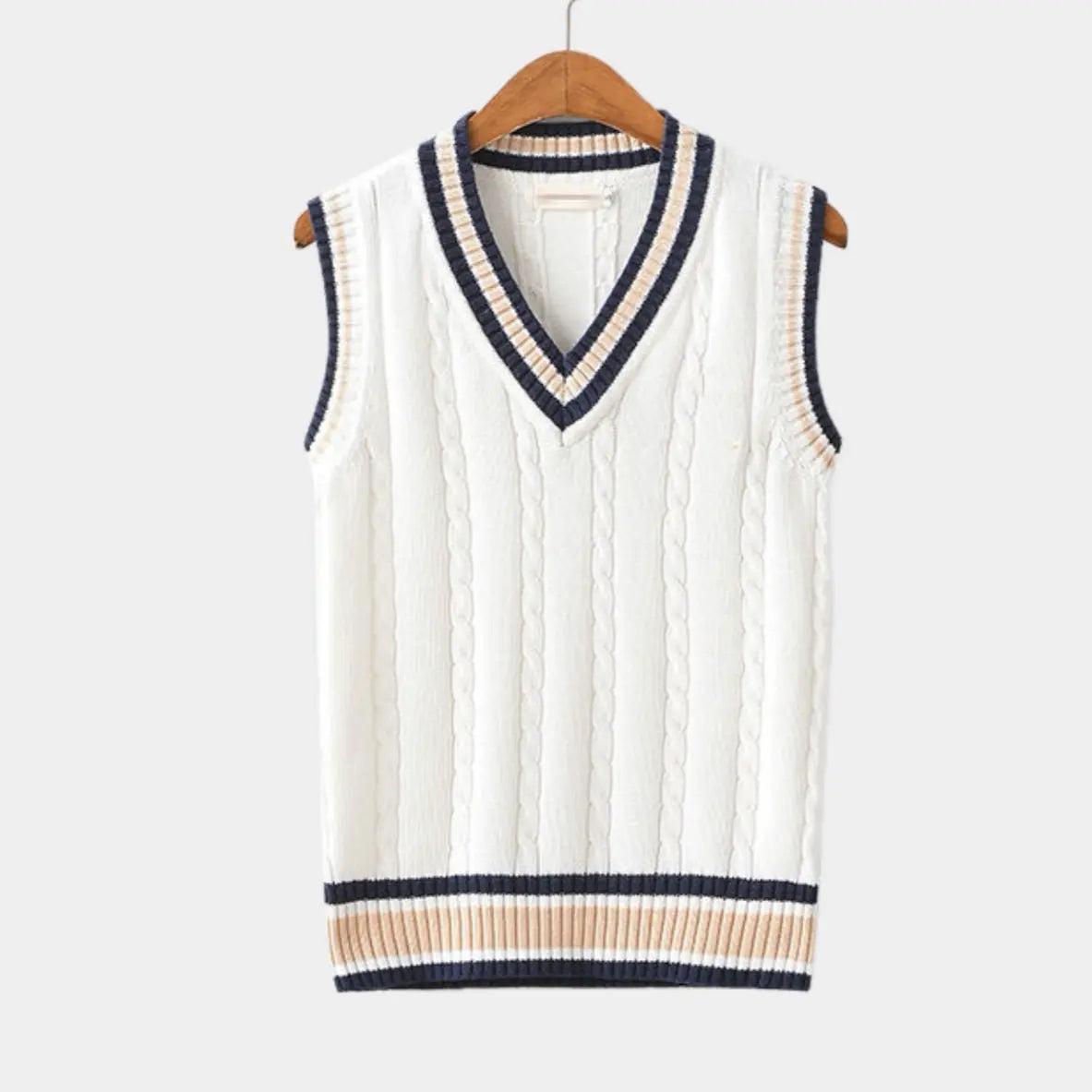 Max Sleeveless V Neck Sweater For Men Stylish Comfortable Layering Essential Timeless Everyday Smart Casual Go To