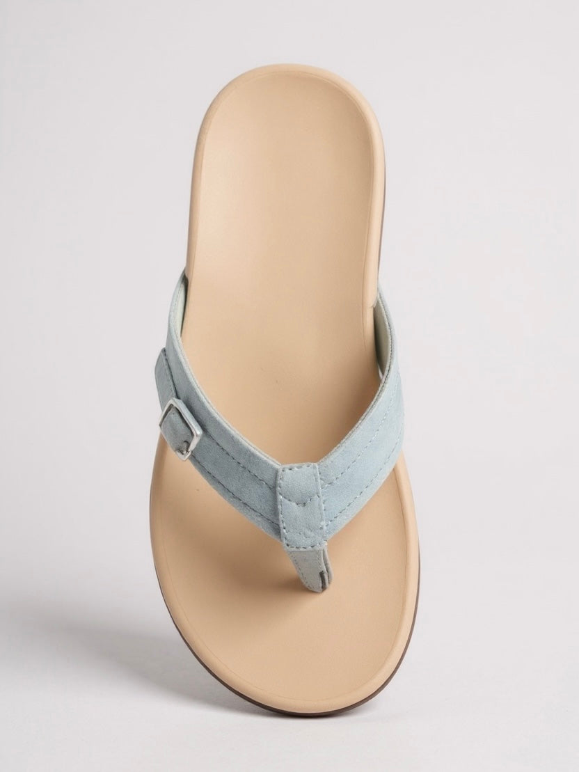 Women's Slip-On Sandals with Cushioned Insole and Easy Fit - TrendAura