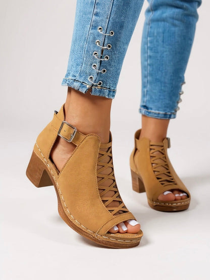 Women's Sandals with Cushioned Footbed and Adjustable Straps