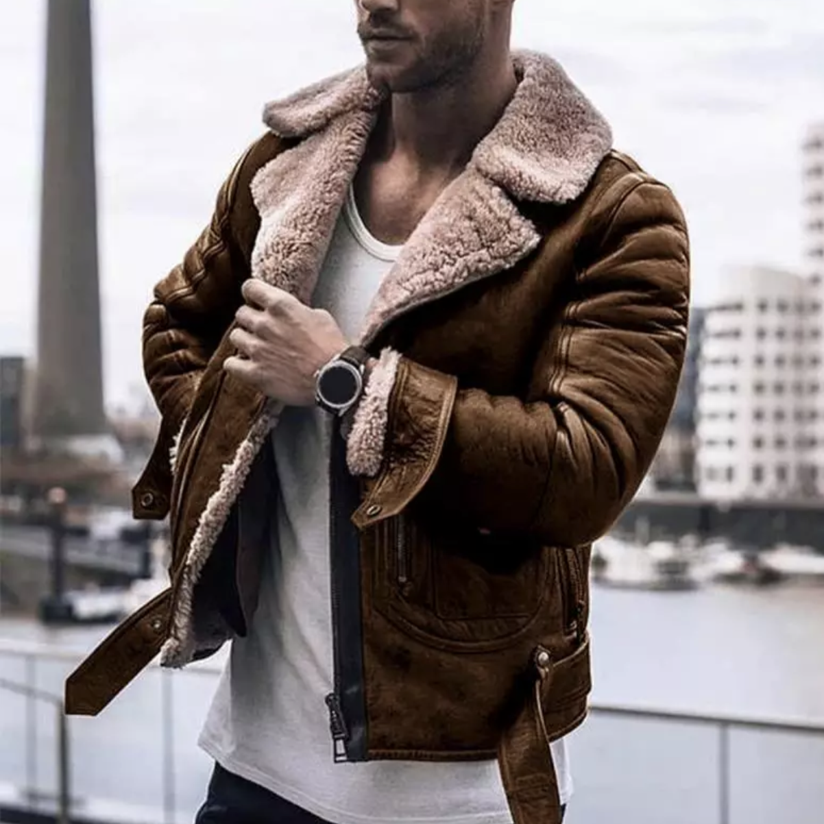 Mingo Designer Winter Jacket for Men Premium Warmth and Timeless Style for All Winter Adventures