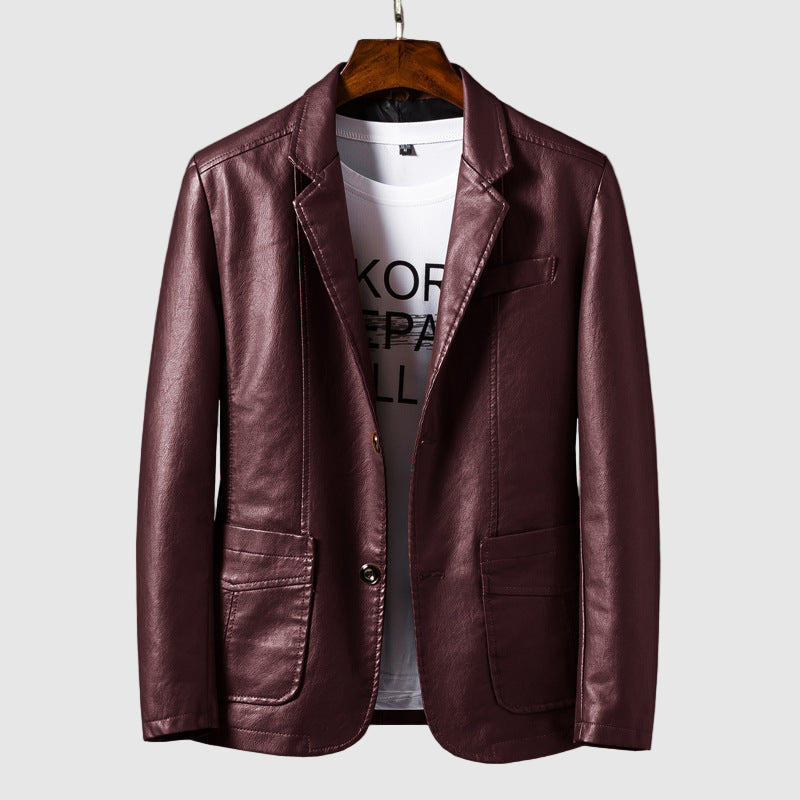 Il Maestro Jacket by Roberto Russo for Modern Gentlemen Premium Relaxed Single-Button Blazer with Patch Pockets