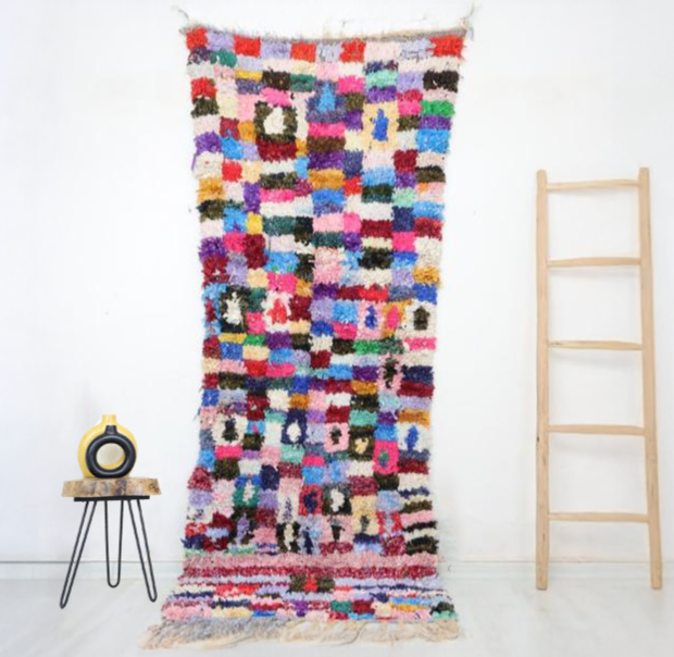 Ines Moroccan Rug 3'0" x 7'9" - TrendAura