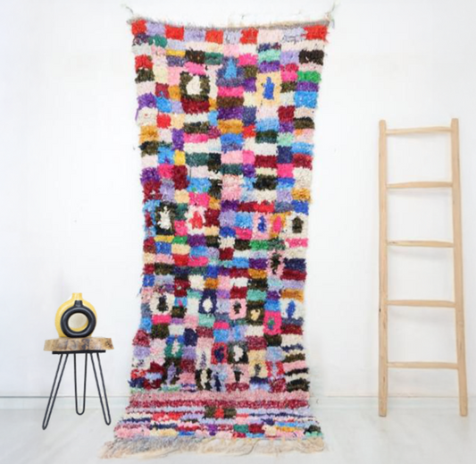 Ines Moroccan Rug 3'0" x 7'9" - TrendAura