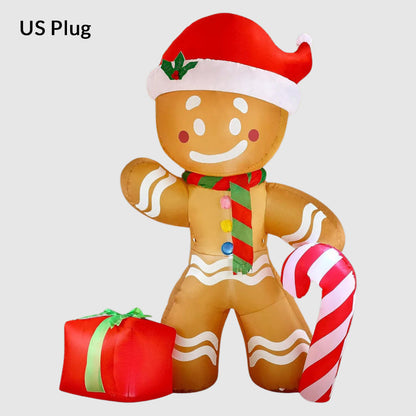 Inflatable 8 Feet Gingerbread Man